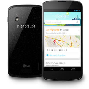 Nexus 4 front back